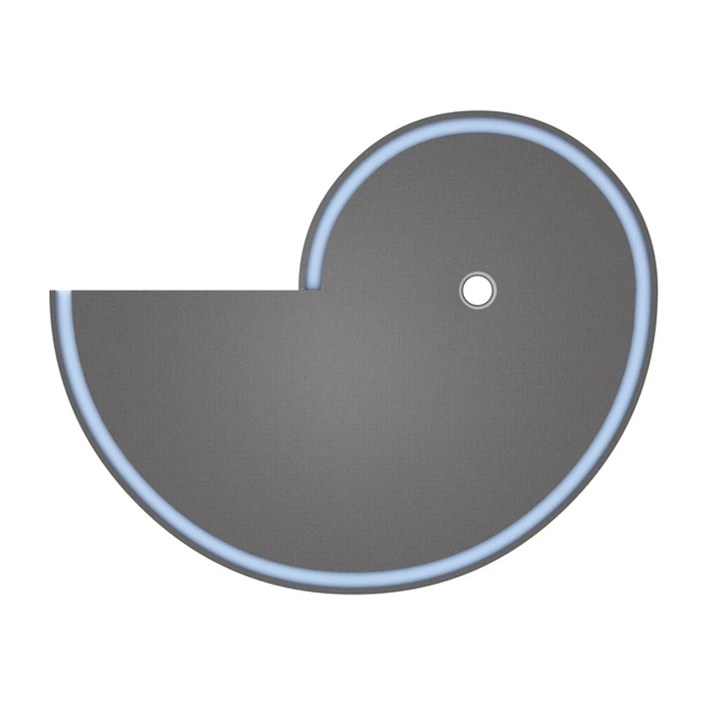 Fundo Nautilo Shower Element Right Entry 1890X1515x50mm