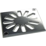 wedi Fundo Drain Grid 1.3 Square Screw In 115X115x5mm